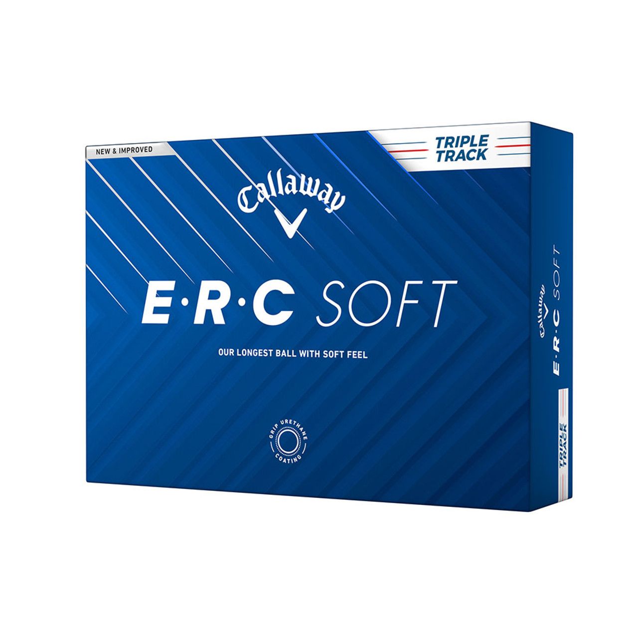 Callaway ERC Soft Triple Track Golf Balls 2025 - 3 Dozen Deal, White;yellow 
Callaway ERC Soft Triple Track Golf Balls 2025 - 3 Dozen Deal, White;yellow