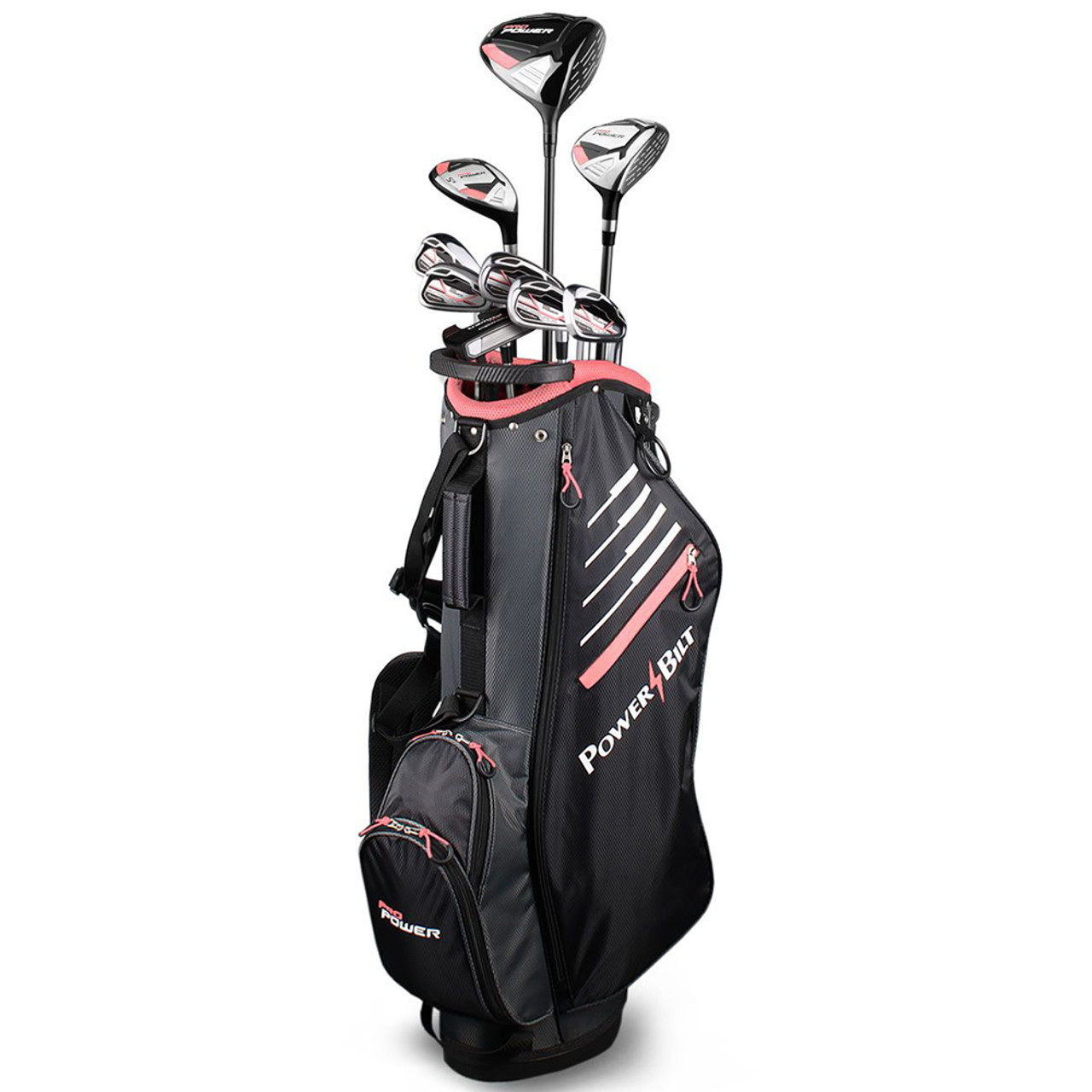 PowerBilt Womens Pro Power Complete Golf Set - 2025
PowerBilt Womens Pro Power Complete Golf Set - 2025
