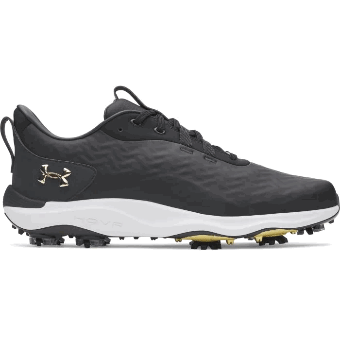 Under Armour Drive Pro Clone Golf Shoes - Black, Black/gold
Under Armour Drive Pro Clone Golf Shoes - Black, Black/gold