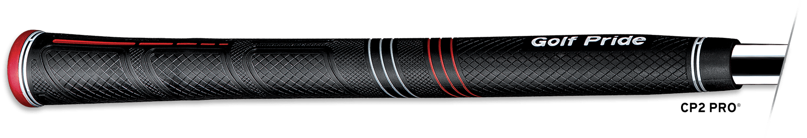 Golf Pride CP2 Pro Grips, Black/red