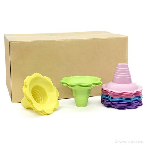 Case of Shaved Ice Flower Cups