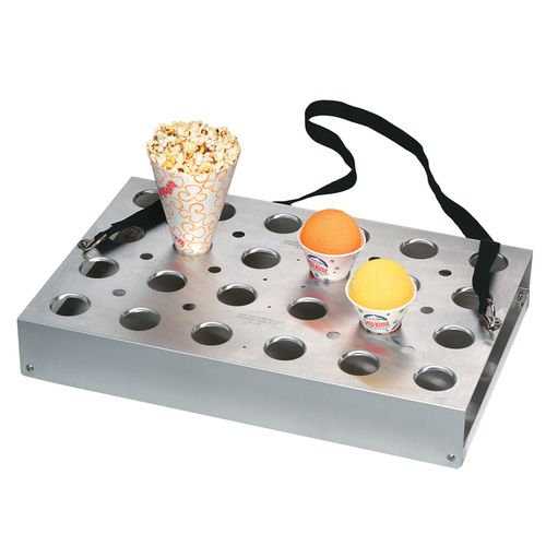 Vending Tray with Strap -�24 Hole
