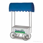 36 Inch Rolling Shaved Ice Wagon