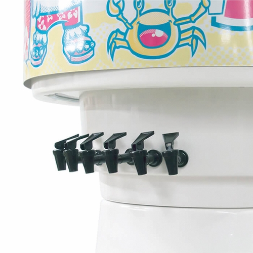 6 Flavor Station with LED Lights