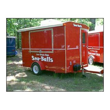 6x10 Concession Trailer for Shaved Ice or Snow Cones