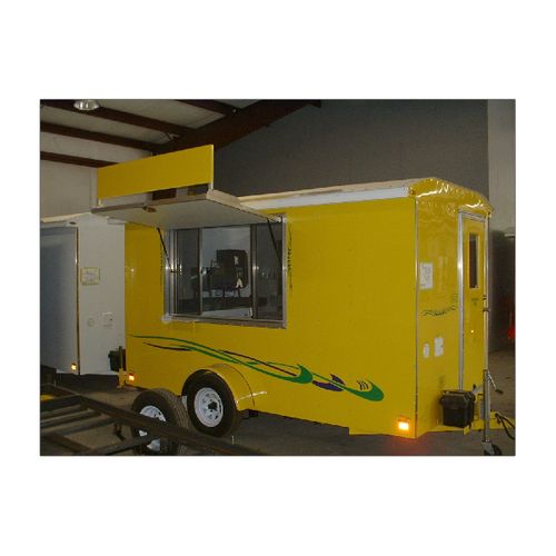 6 x 12 Shaved Ice Concession Trailer