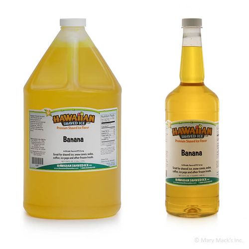 Banana Shaved Ice Syrup