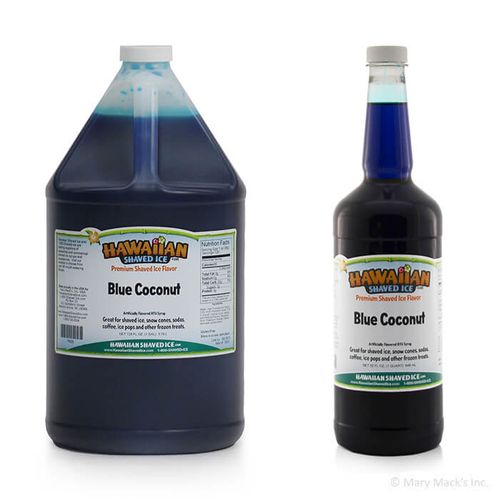 Blue Coconut Shaved Ice Syrup