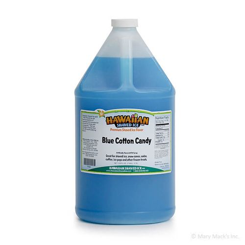 Blue Cotton Candy Shaved Ice Syrup