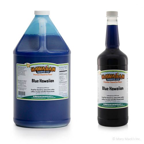 Blue Hawaiian Shaved Ice Syrup