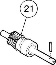 Brake Worm Gear - Swan SI-100E