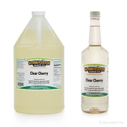 Clear Cherry Shaved Ice Syrup