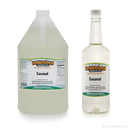 Coconut Shaved Ice Syrup