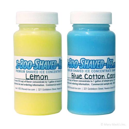 Flavor Concentrate Samples