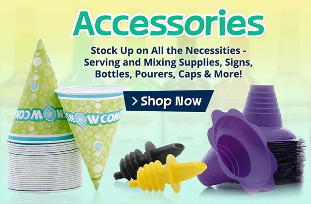 Snow Cone and Shaved Ice Supplies