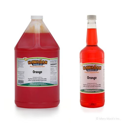 Orange Shaved Ice Syrup