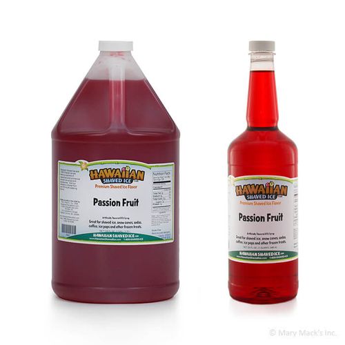 Passion Fruit Shaved Ice Syrup