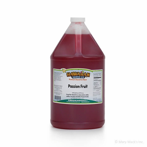 Passion Fruit Shaved Ice Syrup