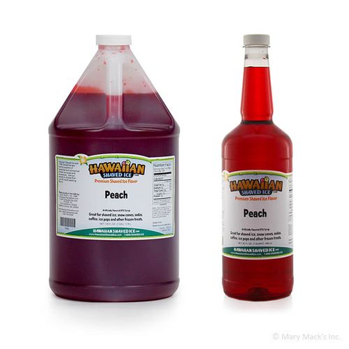 Peach Shaved Ice Syrup