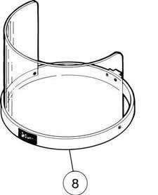 Polycarbonate Shield - Swan SI-100E