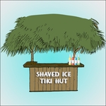 Portable Roadside Shaved Ice Stand