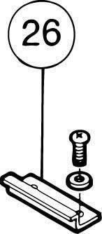 Rear Guard "F" Stopper - Swan SI-100E