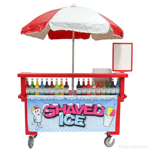 Mobile Concession Stand with Umbrella