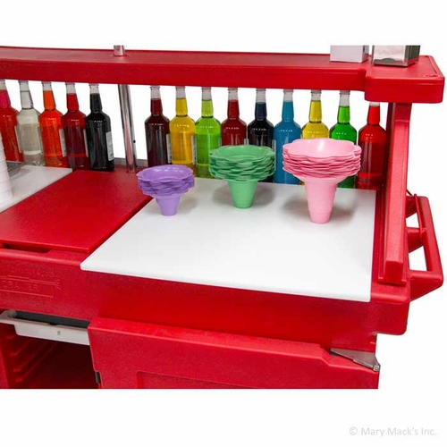 Mobile Concession Stand with Umbrella