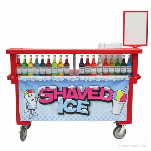 Mobile Concession Stand with Umbrella