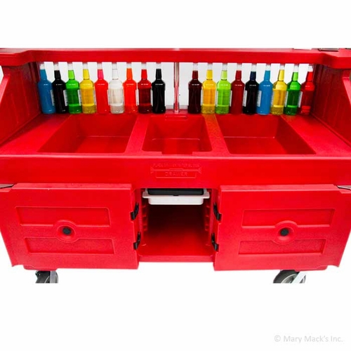 Mobile Concession Stand with Umbrella