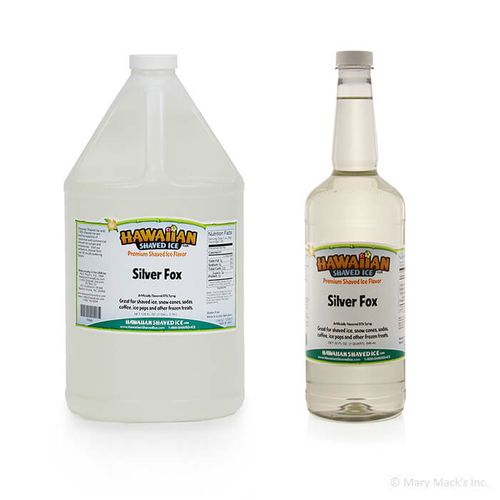 Silver Fox Shaved Ice Syrup