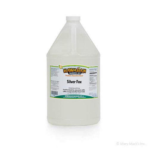 Silver Fox Shaved Ice Syrup