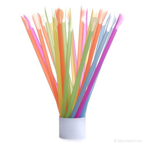 Ice Spoon Straws for Shaved Ice