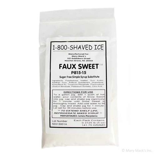 Sugar Free Base Packs