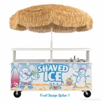 Vendi Fiberglass Shaved Ice Cart