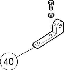 Worm Shaft Bracket - Swan SI-100E