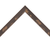 1 1/16" Black Rustic Distressed Flat Moulding.