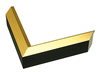 1 1/16" Gold Black Picture Frame Moulding, Frame Molding. MST5401 Gold VII