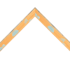 1 1/16" Orange Rustic Distressed Flat Moulding