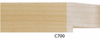 1 1/2" Clear Maple Wood Picture Frame Moulding, Frame Molding. MC700 Shadow Box