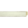1 1/2" Marshmellow White Picture Frame Moulding, Frame Molding. MB921 Color I 