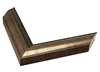 1 1/2" Dark Silver Picture Frame Moulding, Frame Molding. MST40814 Gold VII