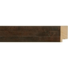 1 1/2" Dark Walnut Burl Veneer Picture Frame Moulding, Frame Molding. M3343438 Modern II