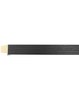 1 1/2" OAK GRAIN BLACK ITALIAN MOULDING 