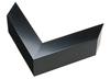 1 1/2" Semigloss Black Shadow Box Picture Frame Moulding, Frame Molding. MST57803 B/W II