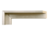 1 1/2" Silver Cream Picture Frame Floating Moulding, Frame Molding. MO83539 Floater