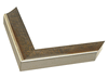 1 1/2" Silver w/Dark Brown Patina Picture Frame Moulding, Frame molding. MST41701 Gold VI