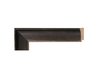 1 1/2" Traditional Black Picture Frame Moulding. MO80553 B/W III