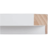 1 1/2" White Novo Float Picture Frame Moulding, Frame Molding. MUN7811 Floater