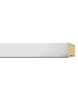 1 1/2" X 1 1/4" COOL SILVER SQUARE MOULDING